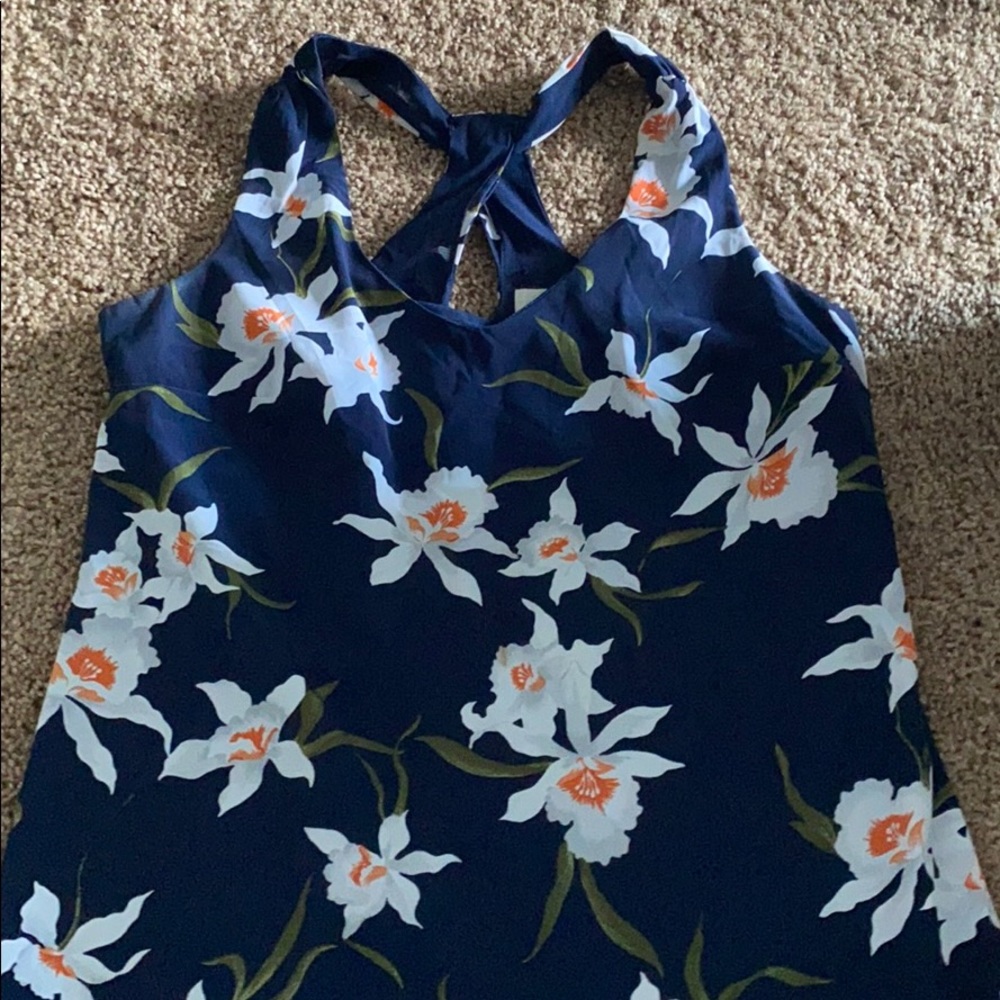 Floral Navy Dress
